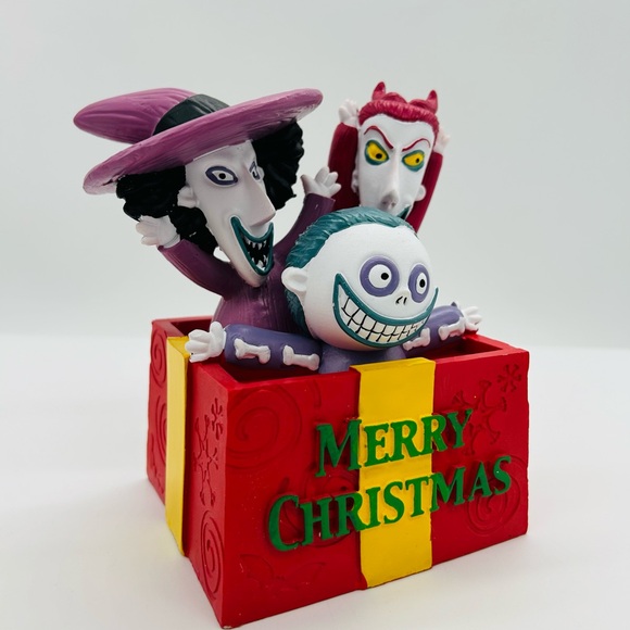 Nightmare Before Christmas Lock Shock & Barrel Christmas Present - Picture 4 of 4